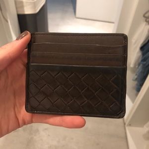 Bottega veneta credit card holder